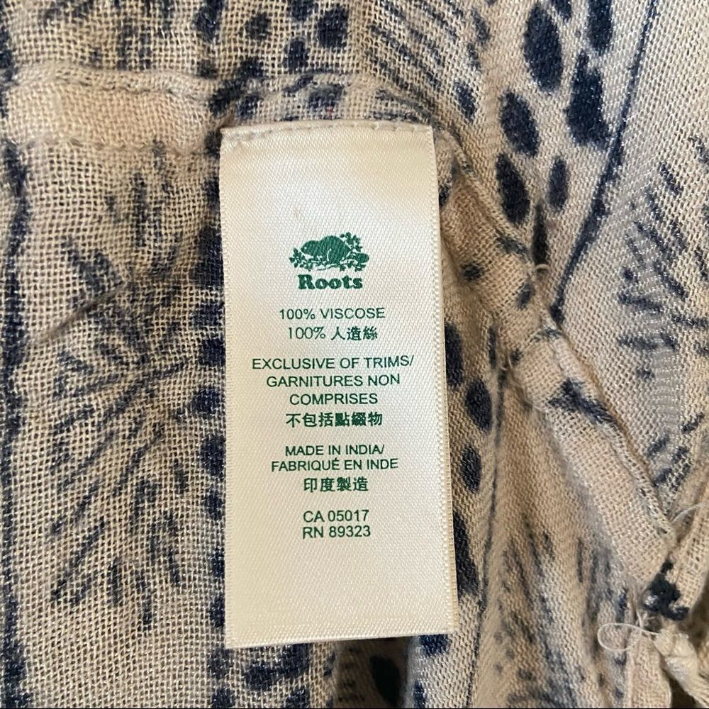 Roots-east Coast Wanderlust Fringe Lightweight Kimono (O/S) - Picture 9 of 10